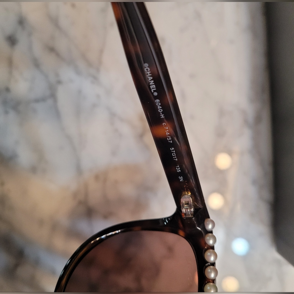 Chanel Women's Cat-Eye Sunglasses - Brown **Read Details ** - Picture 7 of 14